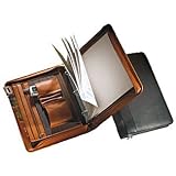 Andrew Philips Leather Goods Vaqueta 1in. 3-Ring Binder