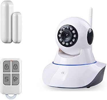 ABTO Full HD 720P Wireless WiFi Camera Security Burglar Alarm System Remote Control Via IOS &amp; Android APP for House Home Restaurant Garage