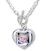 Memory Maker Heart Photo Frame Silver Plated 18