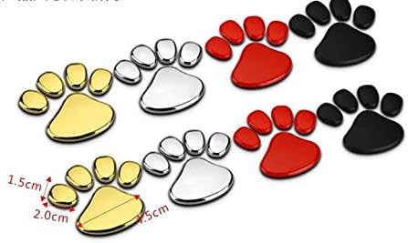 New Arrival Car-styling Stickers Car Styling Decor Cartoon Avengers Reflective Decorative Art Car Accessories , Dog Footprint, Dog paw, 3D Car Sticker, Chrome Badge Emblem Decal,Nick cover