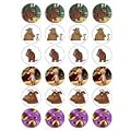 The Gruffalo style 24 Edible Wafer Paper Fairy/Cup Cake Toppers on an A4 sheet - Birthday Cake and Party Idea