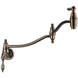 Danze D205540RBD Fairmont Wall Mount Pot Filler Faucet, Distressed Bronze (Not CA VT... by Danze