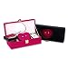 Lizard Grain Ladies Key To My Heart Jewelry Box