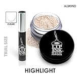 LIP INK Organic Vegan 100% Smearproof Magic Powder Travel Kit (Almond)