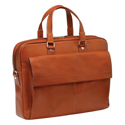 mancini leather briefcase
