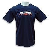 US Open 2008 Linear Logo Tee - Navy