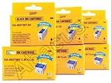 Compatible Epson T007201 & T008201 Multi 6-Pack: 3 Black & 3 Color Ink Cartridges