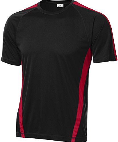 Joe's USA - Men's TALL DRI-EQUIP Athletic All Sport Training Tee Shirts in 23 Colors