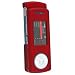 Clip-on Rubber Case for Samsung Juke SCH U470, Red
