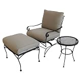 Sale  bji patio furniture-Outdoor Patio Home Terrace Wrought Iron 3-pc. Lounge Set