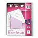 Avery Binder Pockets, Acid Free, Pack of 5 (75254)