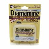 Dramamine Motion Sickness Relief for Kids, 8 Count