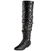 Kelsi Dagger Women's Rianna Tall Gathered Shaft Flat Boot