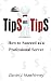 Books : Tips on Tips - How to Succeed as a Professional Server