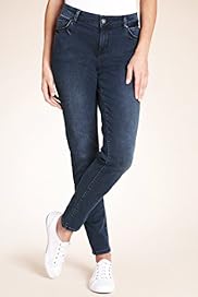 Indigo Collection Washed Look Denim Jeggings