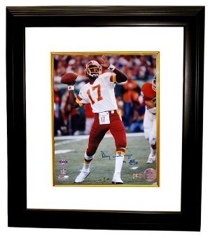 Doug Williams Autographed/Hand Signed Washington Redskins SBXXII 8x10 Photo Custom Framed SB XXII MV