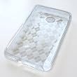 HTC Inspire 4G (AT&T) / Desire HD Crystal Silicone Skin Case Transparent Check Pattern