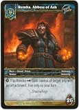 Remba, Abbess of Ash UNCOMMON #18 - World of Warcraft TCG Servants of Betrayer