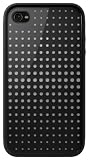 Belkin Shield Shock Polycarbonat/Silicon Schutzh&uuml;lle f&uuml;r iPhone 4 schwarz/wei&szlig; carbon