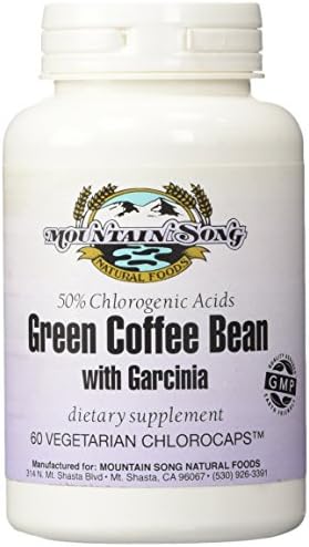 Green Coffee Bean Extract and Garcinia Cambogia Extract - Optimal Concentrations of 50% Chlorogenic Acids and 50% HCA (hydroxycitric acid) to help Boost Metabolism, Burn Fat and Decrease Appetite
