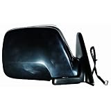Depo 312-5407R3EB Black Passenger Side Power Non-Heated Mirror by Depo