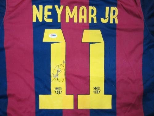 Neymar-Signed-Soccer-Authentic-Auto-Jersey-PSADNA-Itp-Loa-6A21901