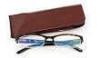 Computer Eyed Tortoise Shell Half Rim