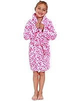 Simplicity Children's Hooded Bath Robe with Pockets