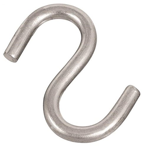 Stanley N233-551 2.5 in. Stainless Steel Open S Hook