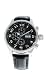 ADEE KAYE STAINLESS STEEL AUTOMATIC MULTIFUNCTION MILITARY STYLE WATCH / BLACK DIAL