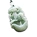 ovalbuy Jadeite Jade Chinese Zodiac Amulet Pendant Various Animals