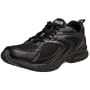 Propet Men's M6021BGM Deuce Sneaker,Black/Charcoal Grey,7.5 M