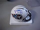 Vince Young Hand Signed Autographed Tennessee Titans Riddell Football Mini Helmet