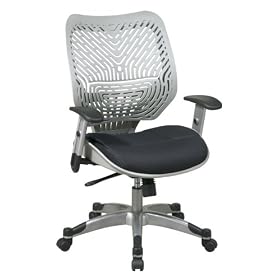 Mesh and Ventilated Managers Chair with SpaceFlex Back - SPACE REVV Series - Office Star -... by Office Star