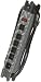 Tools & Hardware : Designers Edge L-815D Contractor Diamond Plated Power Strip with 6-Foot Cord Model