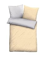 Biberna Juego De Funda Nórdica Satin (Amarillo)