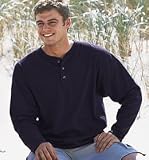 Long Sleeve Henley Shirt