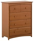 Stork Craft Beatrice 4 Drawer Chest, Oak