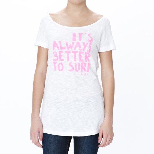 Roxy Damen T-shirt Forever Young Neon, white, 32-34 (XS), XMWJE8525 Preisvergleich