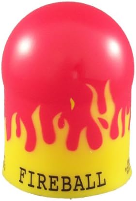 Trailer Hitch Ball Cover-Fireball