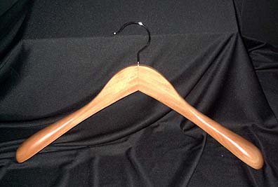 Hardwood Hangers - 12 set - Each Hanger Type Sold Separately (Natural) (17.5