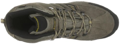 Hi-Tec Men's Kamberg Mid Wp Smokey Brown/Taupe/Saffron Hiking Boot O000707/041/01 13 UK