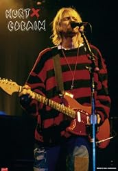 Nirvana - Music Poster (Kurt Cobain Live On Stage) (Size: 24'' x 36'')