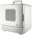 iWavecube IW600SIL 600-Watt Personal Desktop Microwave Oven, Silver