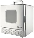 iWavecube IW600SIL 600-Watt Personal Desktop Microwave Oven, Silver