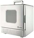 iWavecube IW600SIL 600-Watt Personal Desktop Microwave Oven, Silver