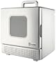 iWavecube IW600SIL 600-Watt Personal Desktop Microwave Oven, Silver