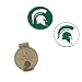 Sporting Goods : Team Effort NCAA Hat Clip/Ball Marker - Michigan State