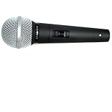 GLS Audio ES-58-S Professional Microphone & Mic Clip (With on/off Switch)