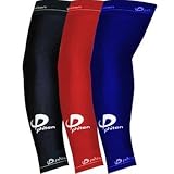 Phiten Power Sleeves , Large, Navy